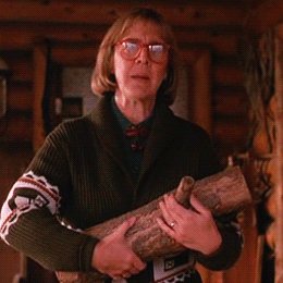 Log Lady/Margaret Lanterman: MATERNAL FIGURE.